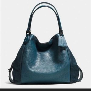 RARE 1ofaKiND NWOT Coach Edie Star Rivets Hobo